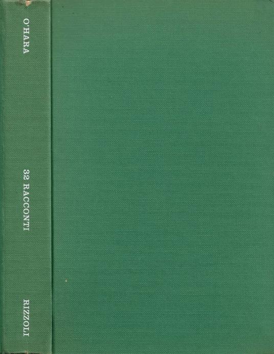 32 racconti - John O'Hara - copertina