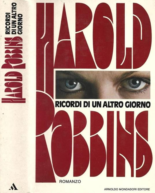 Ricordi di un altro giorno - Harold Robbins - copertina
