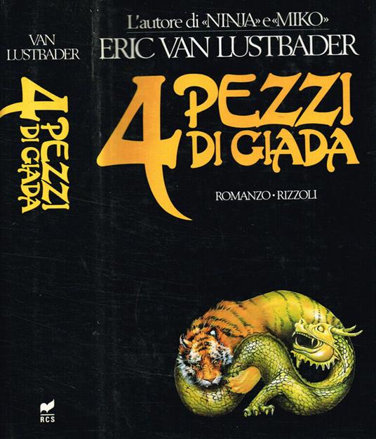 Quattro pezzi di giada - Eric Van Lustbader - copertina