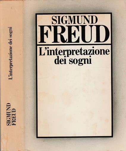 L' interpretazione dei sogni - Sigmund Freud - copertina