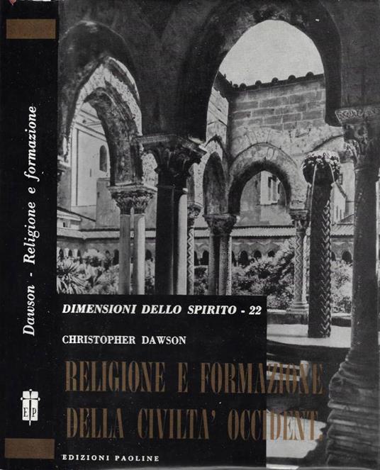 Religione e formazione della civiltà occidentale - Christopher Dawson - copertina