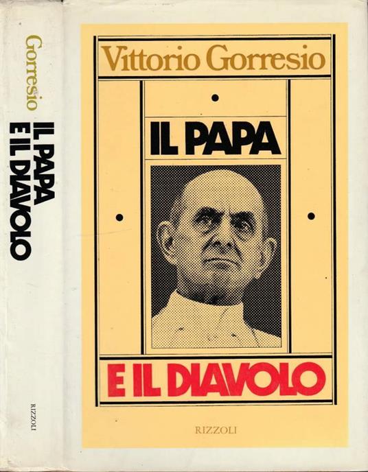 Il Papa e il diavolo - Vittorio Gorresio - copertina