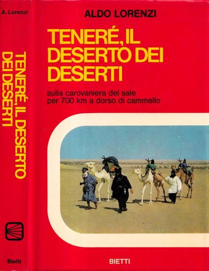 Teneré, il deserto dei deserti - Aldo Lorenzi - copertina