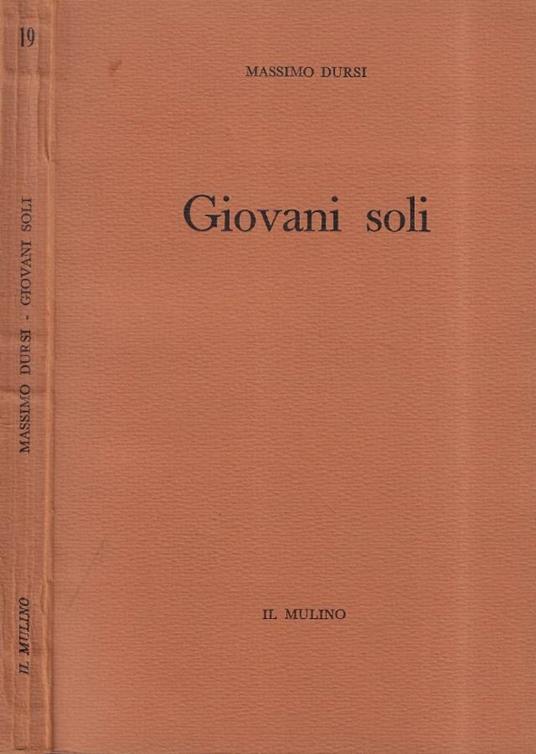 Giovani soli - Massimo Dursi - copertina
