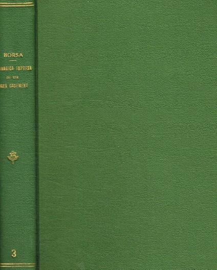 La tragica impresa di Sir Roger Casement - Mario Borsa - copertina