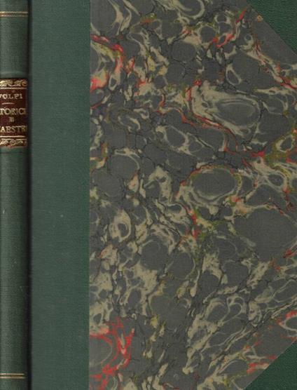 Storici e maestri - copertina