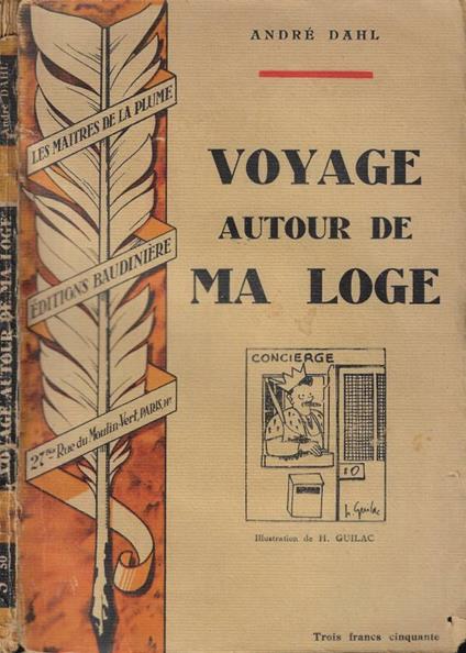 Voyage autour de ma loge - André Dahl - copertina