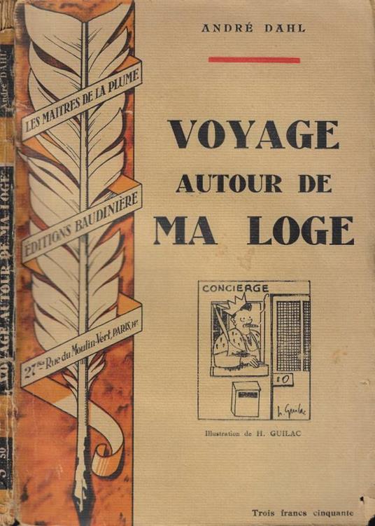 Voyage autour de ma loge - André Dahl - copertina