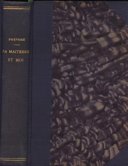 Sa maitresse et moi - Marcel Prévost - copertina