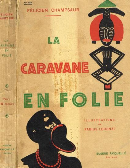 La caravane en folie - Félicien Champsaur - copertina