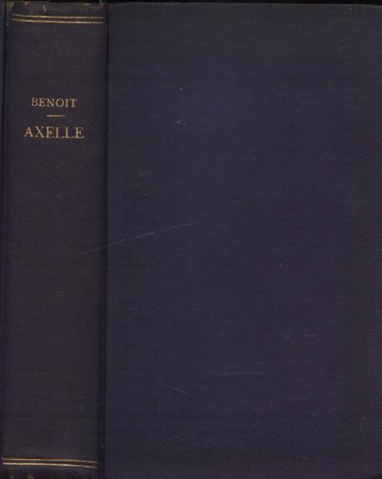 Axelle - Pierre Benoit - copertina