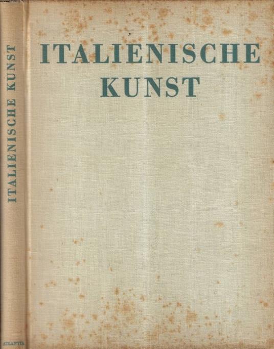 Italienische kunst - copertina