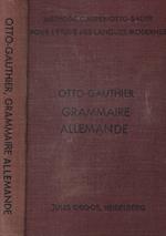 Grammaire allemande avec des nombreux exercices de traduction, de lecture et de conversation