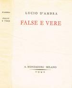 False e vere