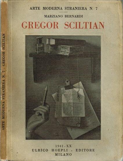 Gregor Sciltian - Marziano Bernardi - copertina
