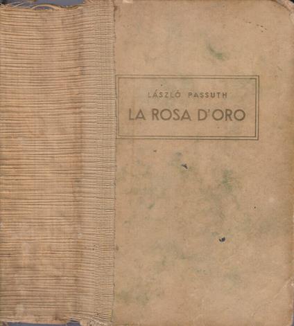 La rosa d'oro - copertina