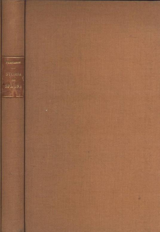Storia di Spagna - A. R. Ferrarin - copertina