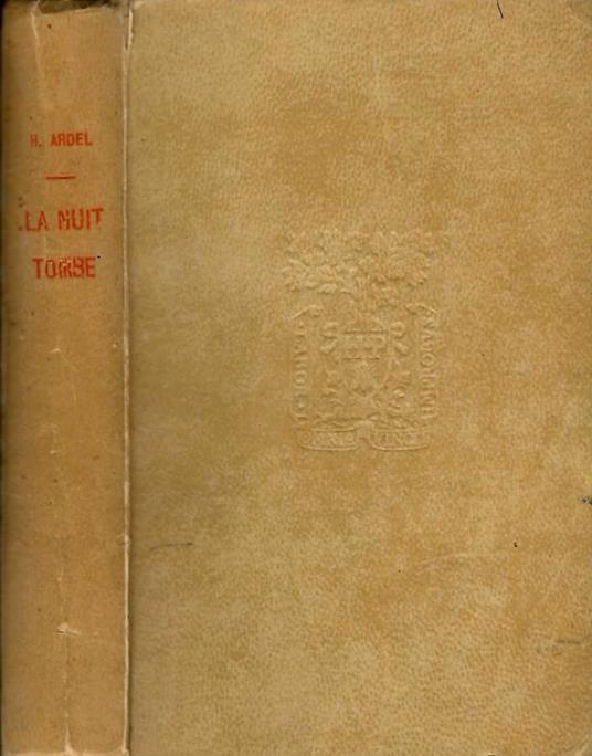 La nuit tombe.. - Henry Ardel - copertina