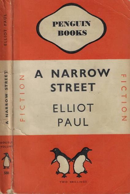 A narrow street - Elliot Paul - copertina