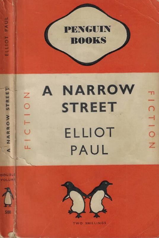 A narrow street - Elliot Paul - copertina