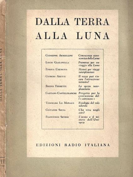 Dalla terra alla luna - copertina