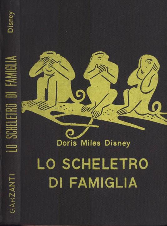 Lo scheletro di famiglia - Doris Miles Disney - copertina