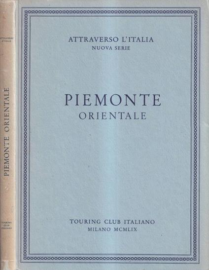 Piemonte orientale - copertina
