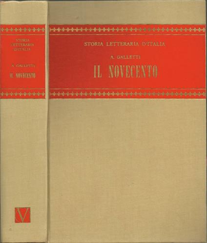 Il Novecento - Alfredo Galletti - copertina