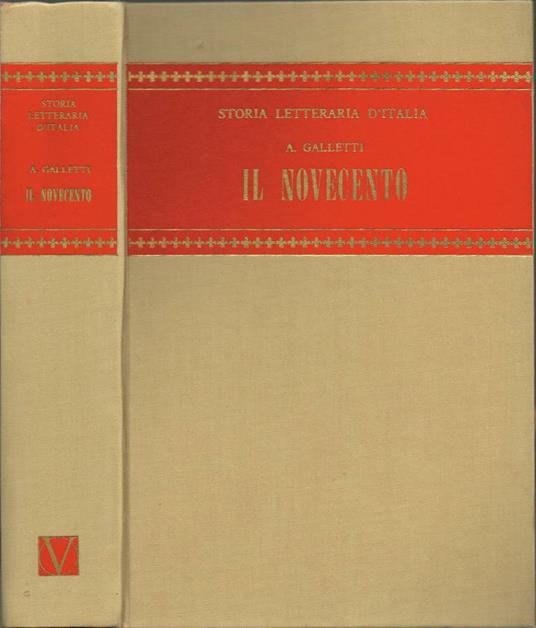 Il Novecento - Alfredo Galletti - copertina