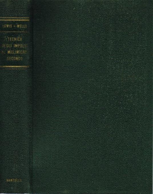 Tecnica degli impulsi al millimicrosecondo - copertina