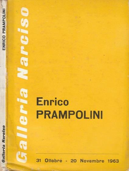 Enrico Prampolini - copertina
