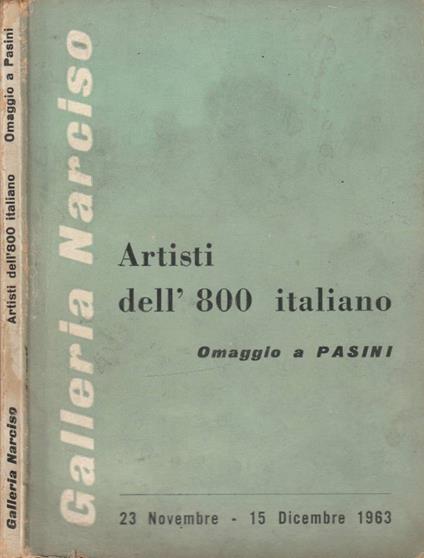 Artisti dell'800 italiano - copertina