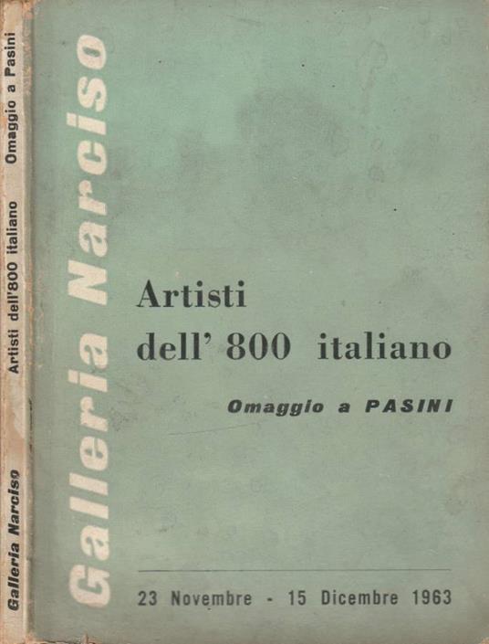 Artisti dell'800 italiano - copertina