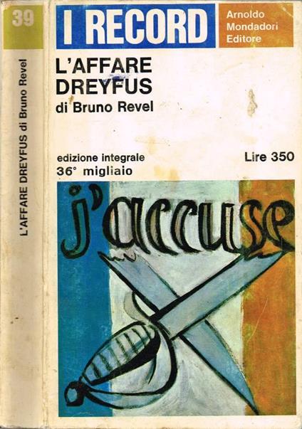 L' affare Dreyfus - Bruno Revel - copertina