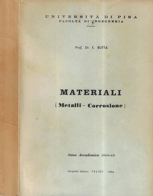 Materiali - copertina
