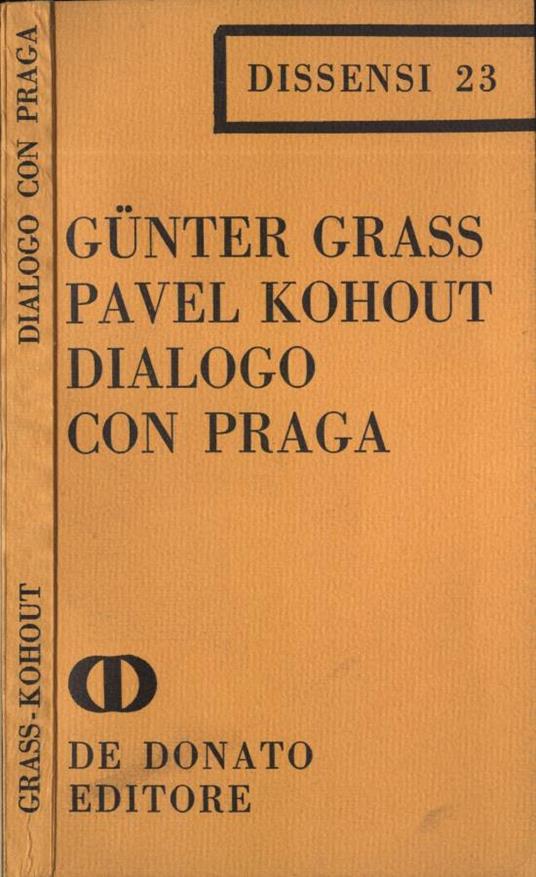Dialogo con Praga - copertina