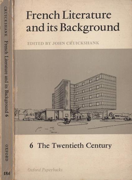 French literature and its background 6 - copertina