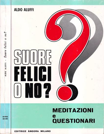 Suore felici o no? - Aldo Aluffi - copertina