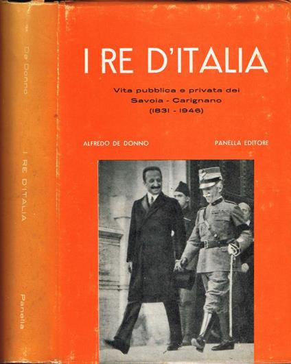 I Re d'Italia - Alfredo De Donno - copertina