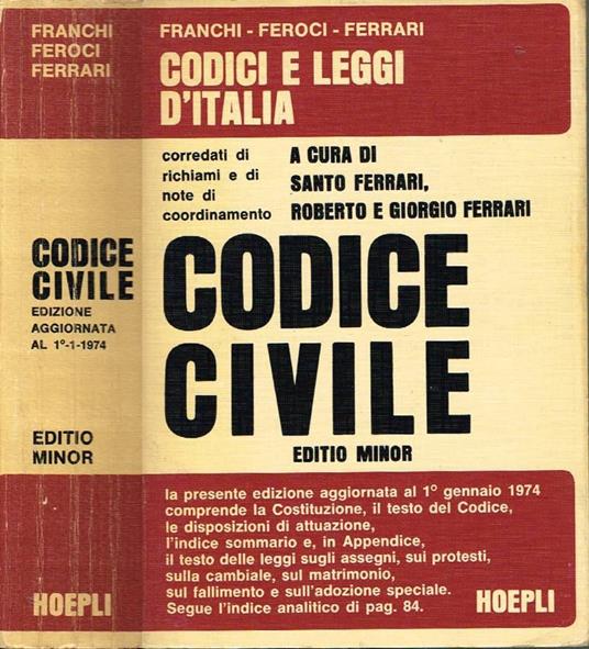 Codice civile - copertina