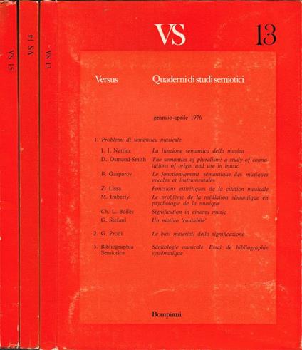 VS Versus - copertina