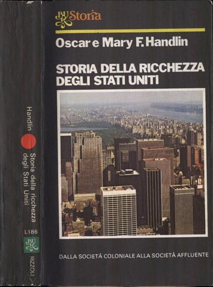 Storia della ricchezza degli Stati Uniti - copertina