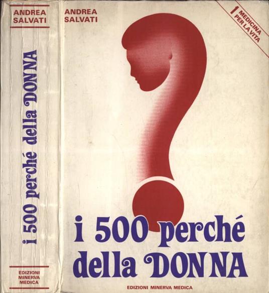 I 500 perché della donna - Andrea Salvati - copertina