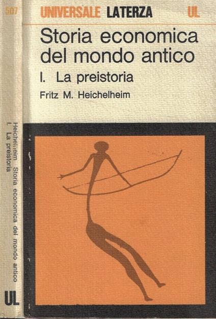 Storia economica del mondo antico. I: La preistoria - copertina