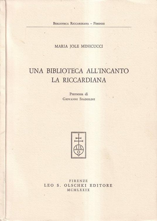 Una biblioteca all'incanto - Maria Jole Minicucci - copertina