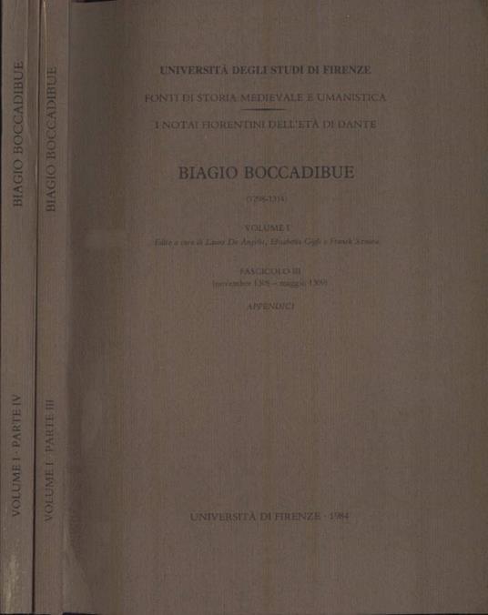 Biagio Boccadibue Vol. 1 Fascicolo III - IV - copertina