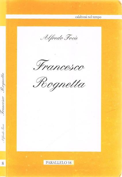 Francesco Rognetta - copertina