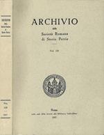 Archivio della società romana di storia patria