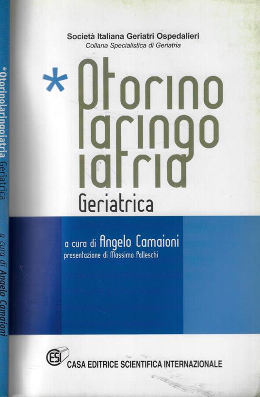 Otorinolaringoiatra geriatrica - copertina