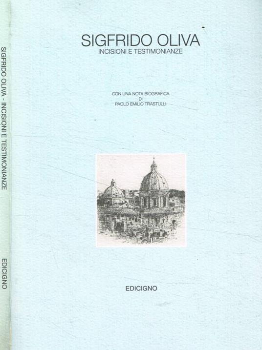 Incisioni e testimonianze - copertina